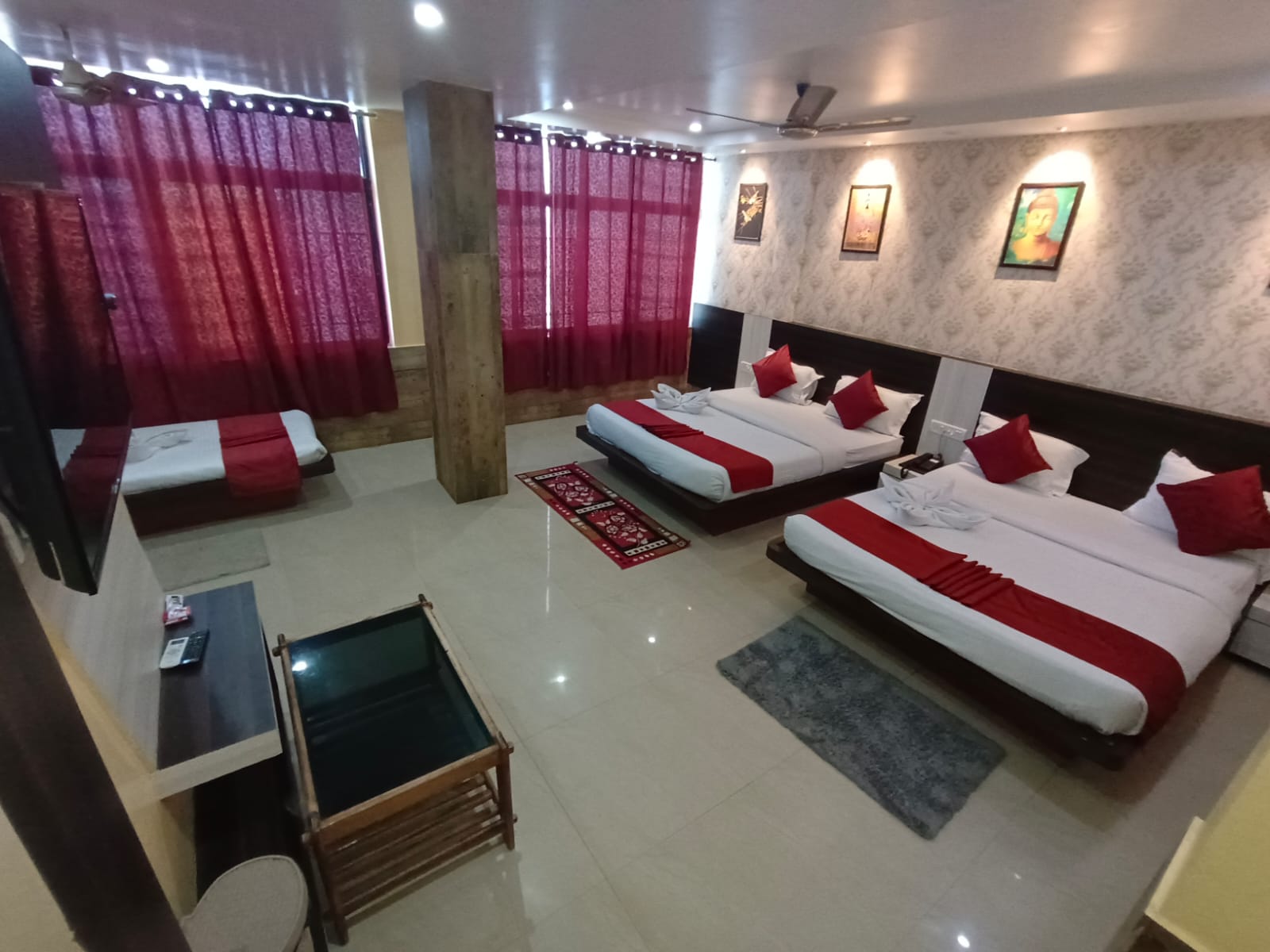 5 bed luxury non sea view room ( Family)